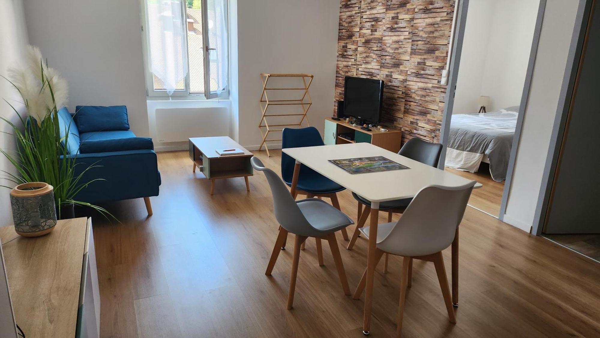Appartement Tout Confort Vue Sur Les Forts Salins-les-Bains Εξωτερικό φωτογραφία
